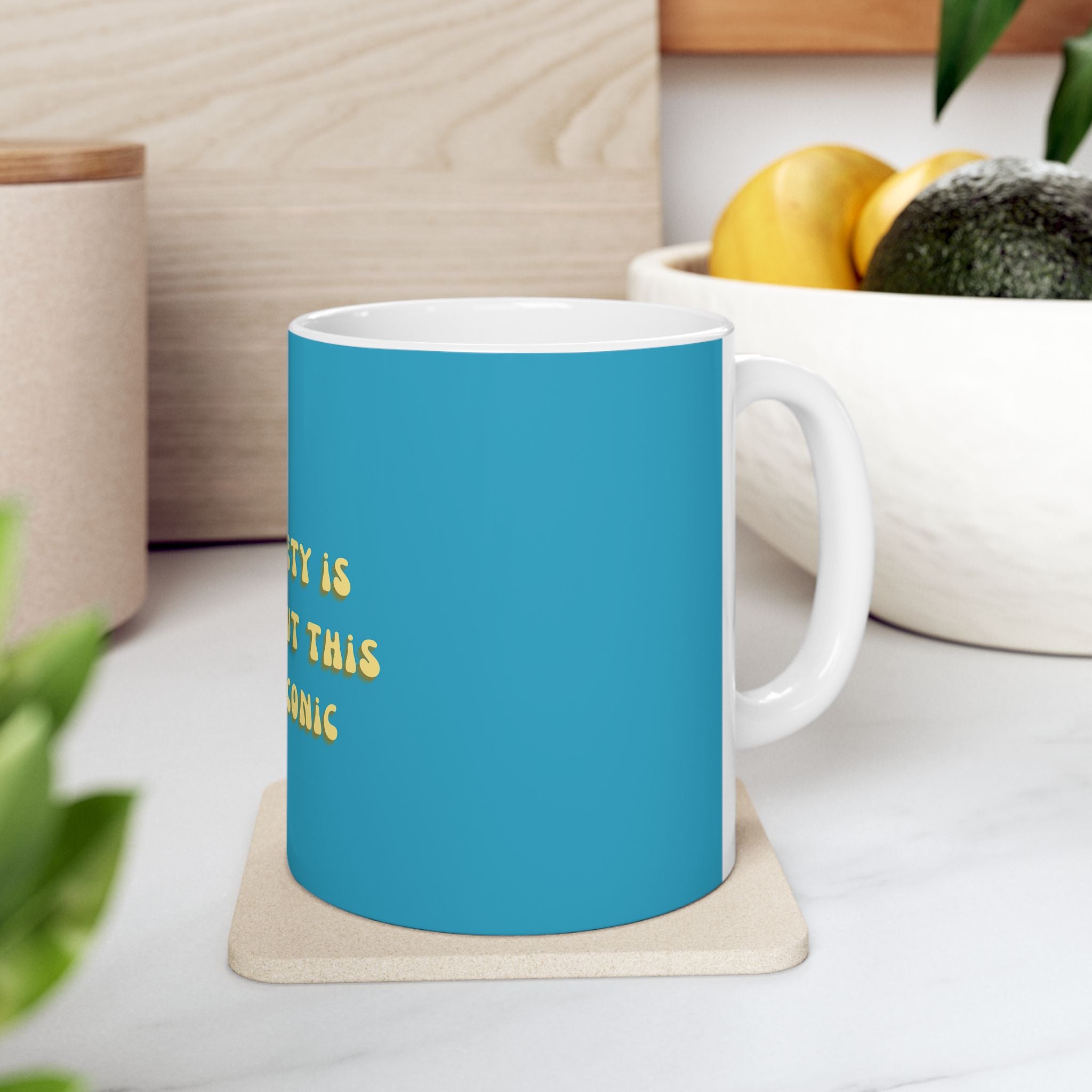 Funny Anxiety Meme Graphic Novelty Ceramic Coffee Mug