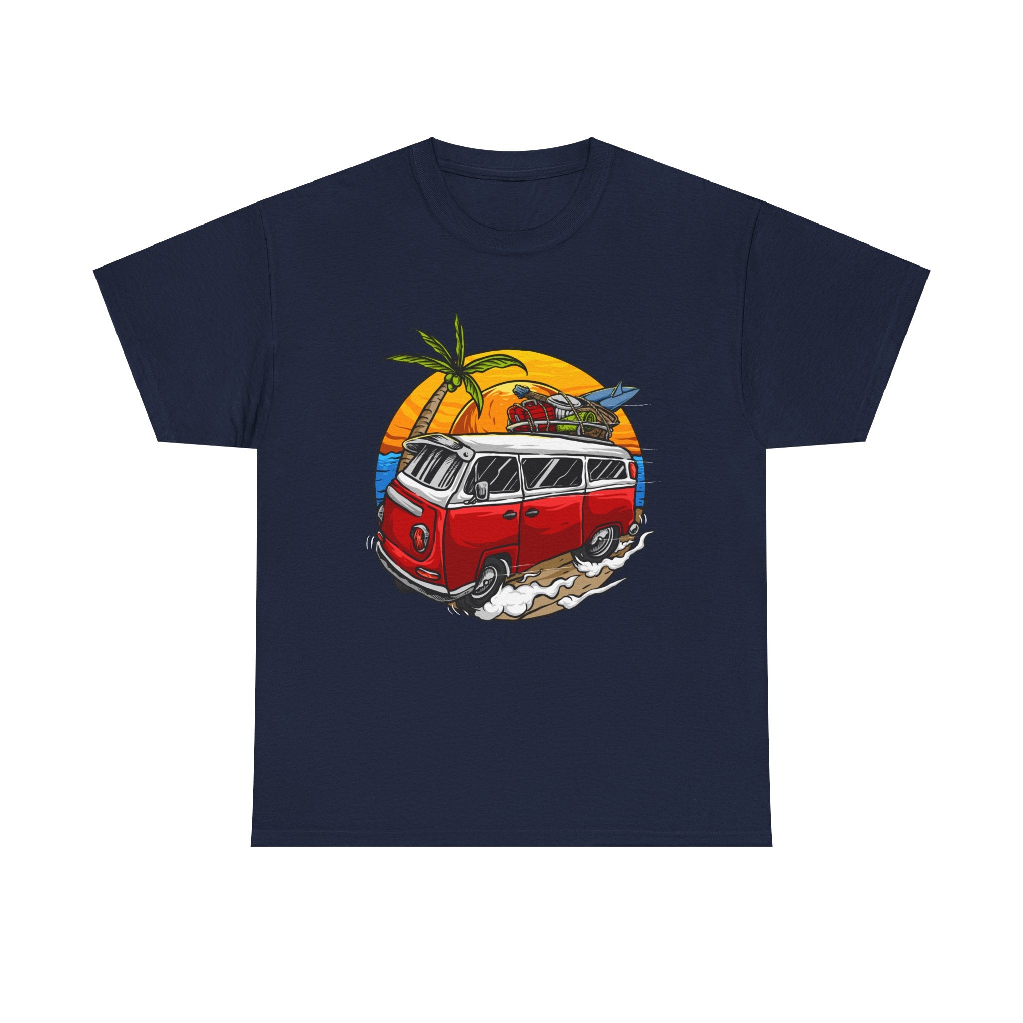 VW Bus Classic Beach Retro Surf Unisex T-Shirt