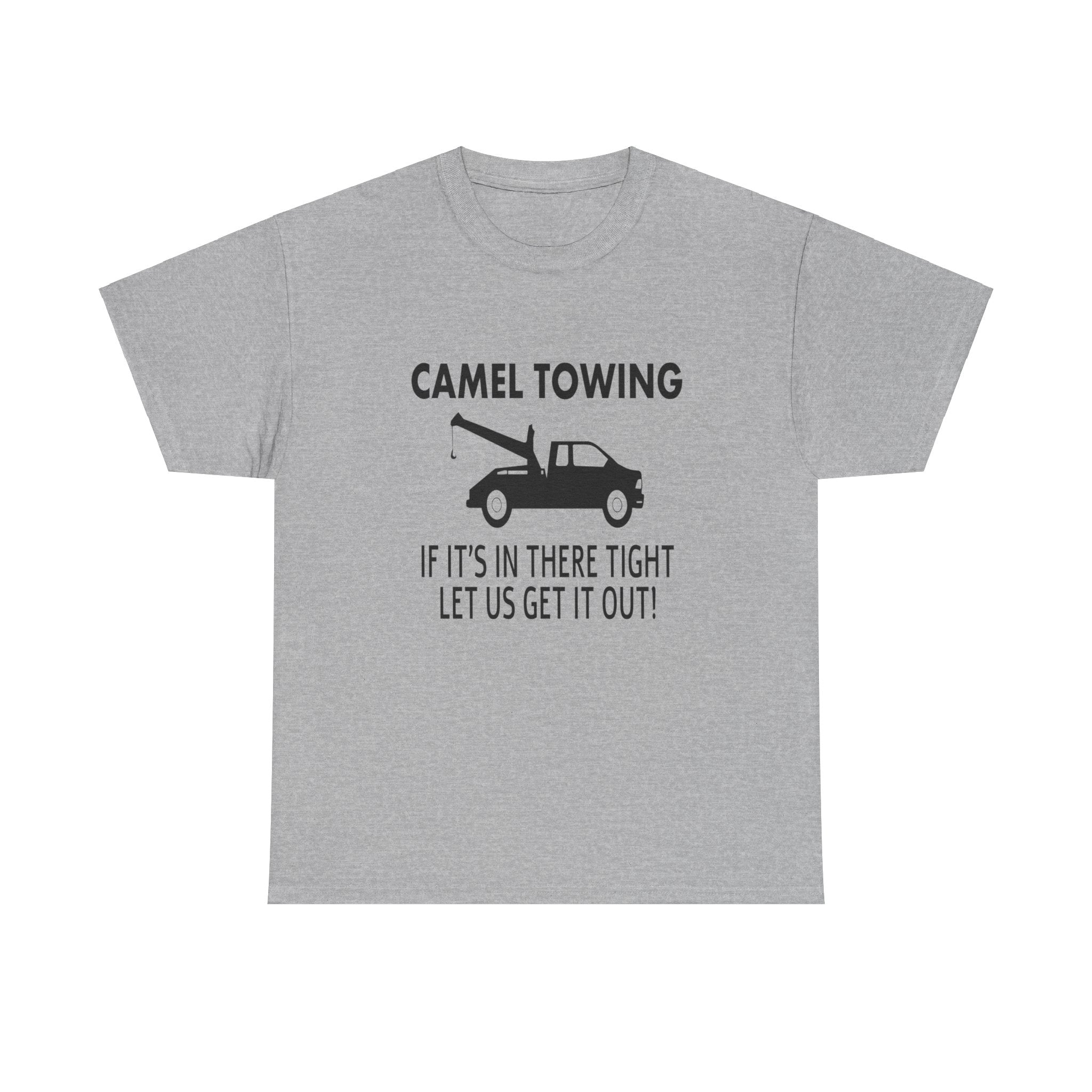 Funny Camel Towing Adult Humor Unisex Graphic Novelty T-Shirt