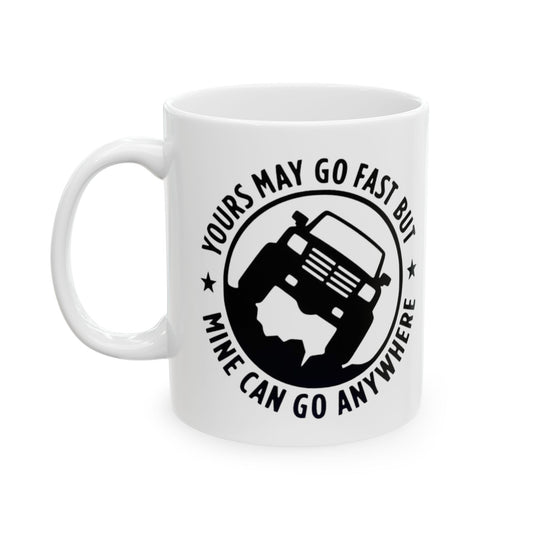 Funny Off Road 4x4 Ceramic Coffee Mug