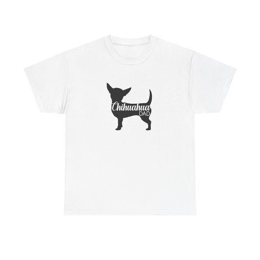 Men's Chihuahua Dad Father Dog Lover Gift Funny Graphic Novelty Tee