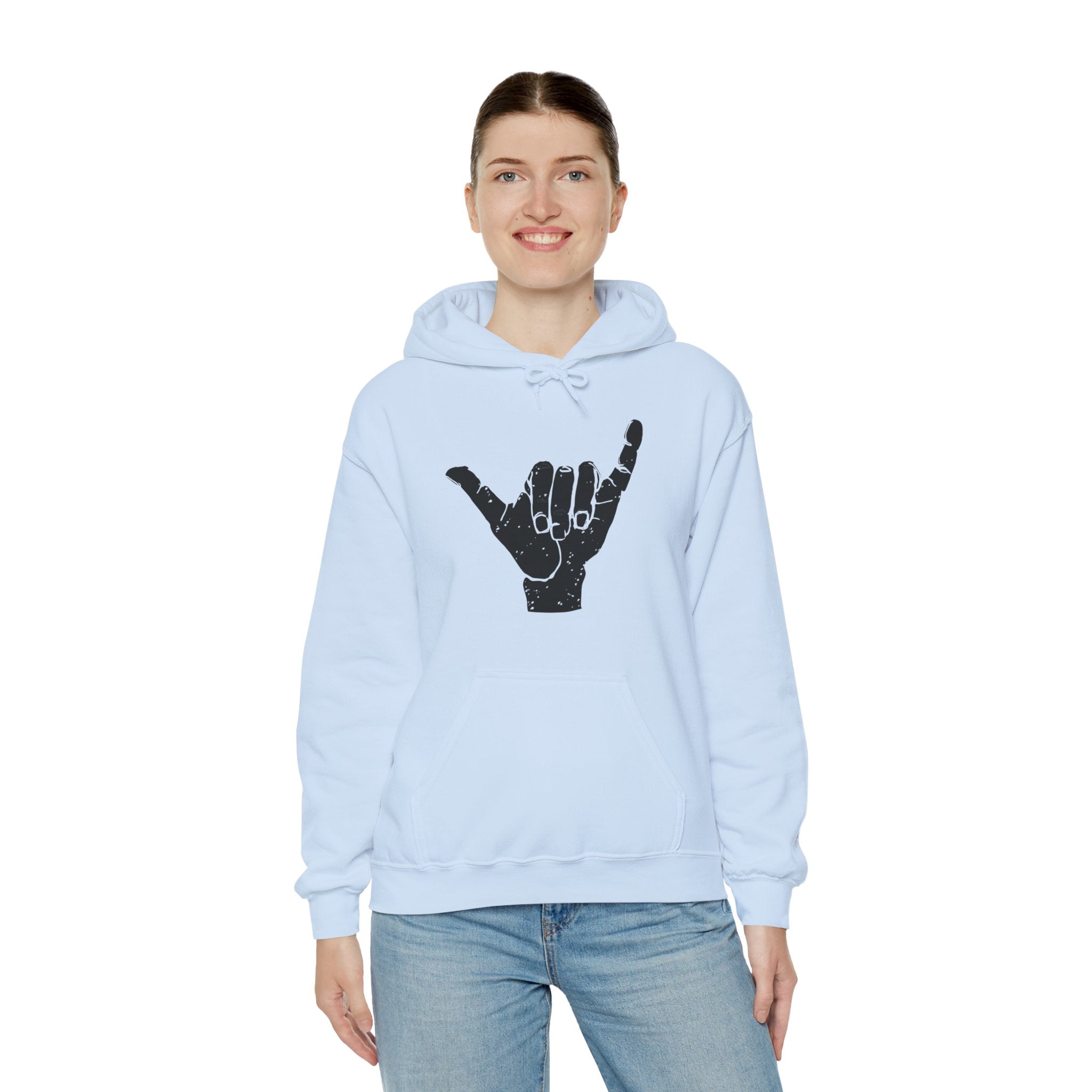 Shaka Hand Summer Surf Unisex Hoodie