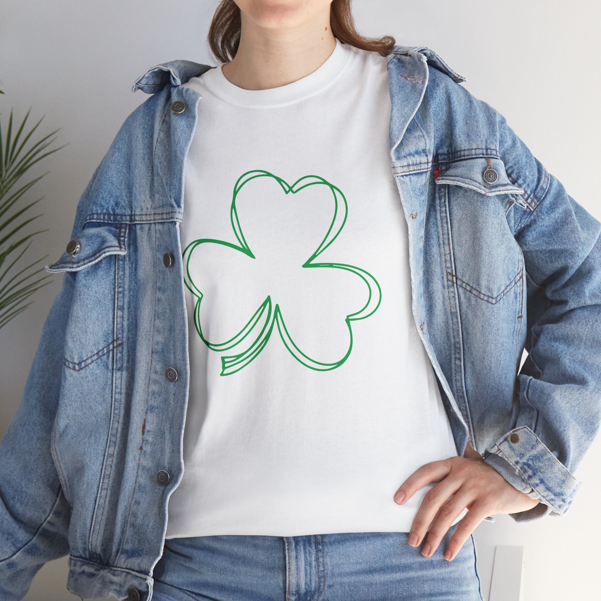 Four Leaf Clover ST. Lucky Patrick's Day Graphic Novelty Tee