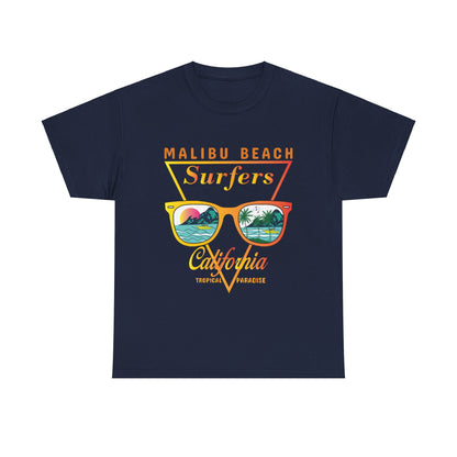 Malibu Beach Los Angeles California Souvenir Unisex T-Shirt