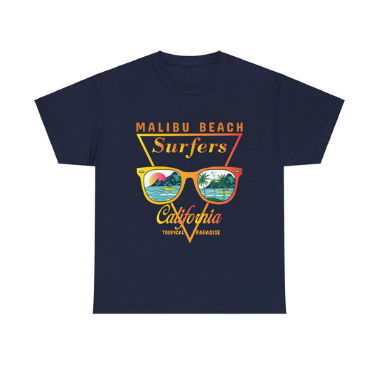 Malibu Beach Los Angeles California Souvenir Unisex T-Shirt