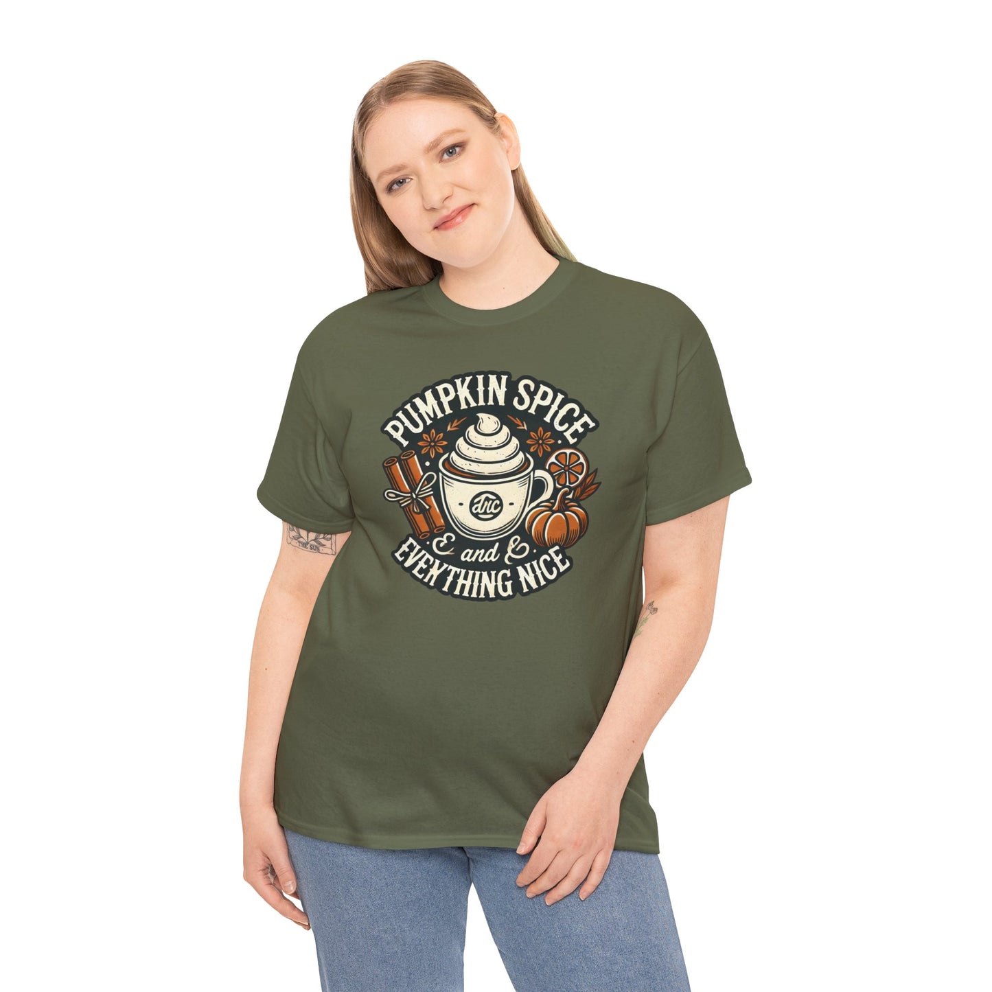 Pumpkin Spice and Everything Nice Coffee Cup T-Shirt