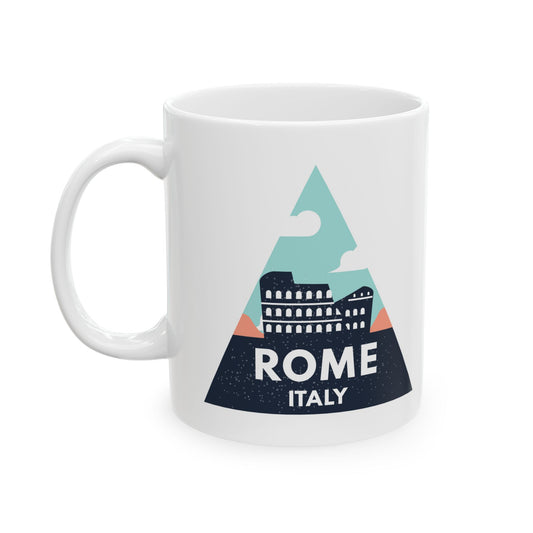 Italy Rome Souvenir Travel Gift Ceramic Coffee Mug