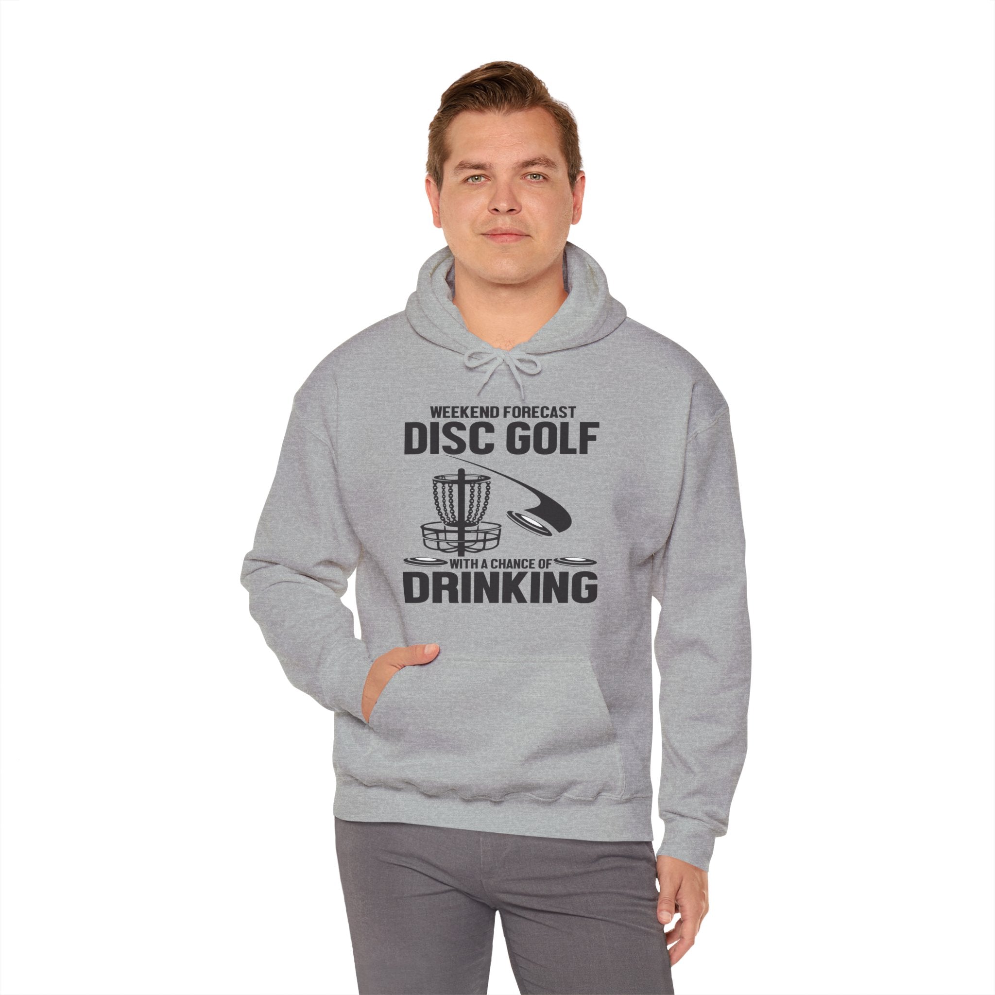 Funny Disc Golf Drinking Sport Unisex Hoodie