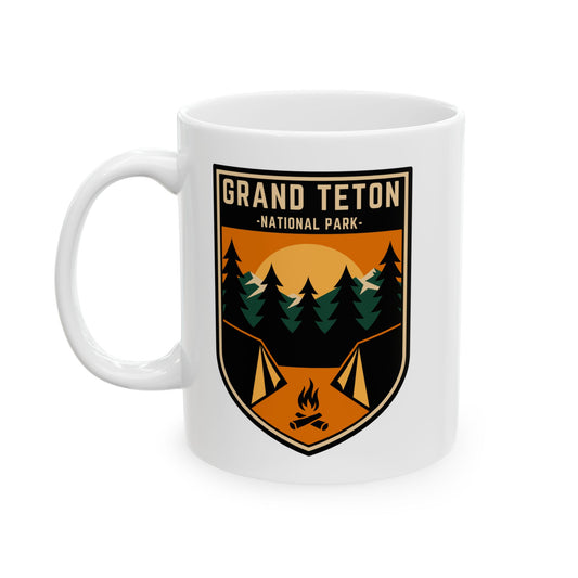 Grand Teton National Park Souvenir Ceramic Coffee Mug