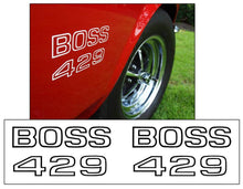 Load image into Gallery viewer, 1969-70 Mustang Boss 429 Fender Decal Set