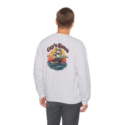 Cap'n Kenos Encinitas California Tribute Sailor Graphic Unisex Sweatshirt