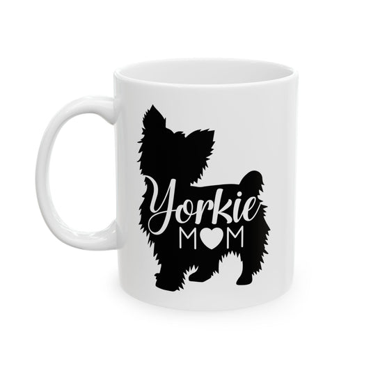 Yorkie Dog Mom Cute Yorkshire Ceramic Coffee Mug