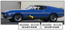 Load image into Gallery viewer, 1971 Boss 302 Mustang Fender Decal Set