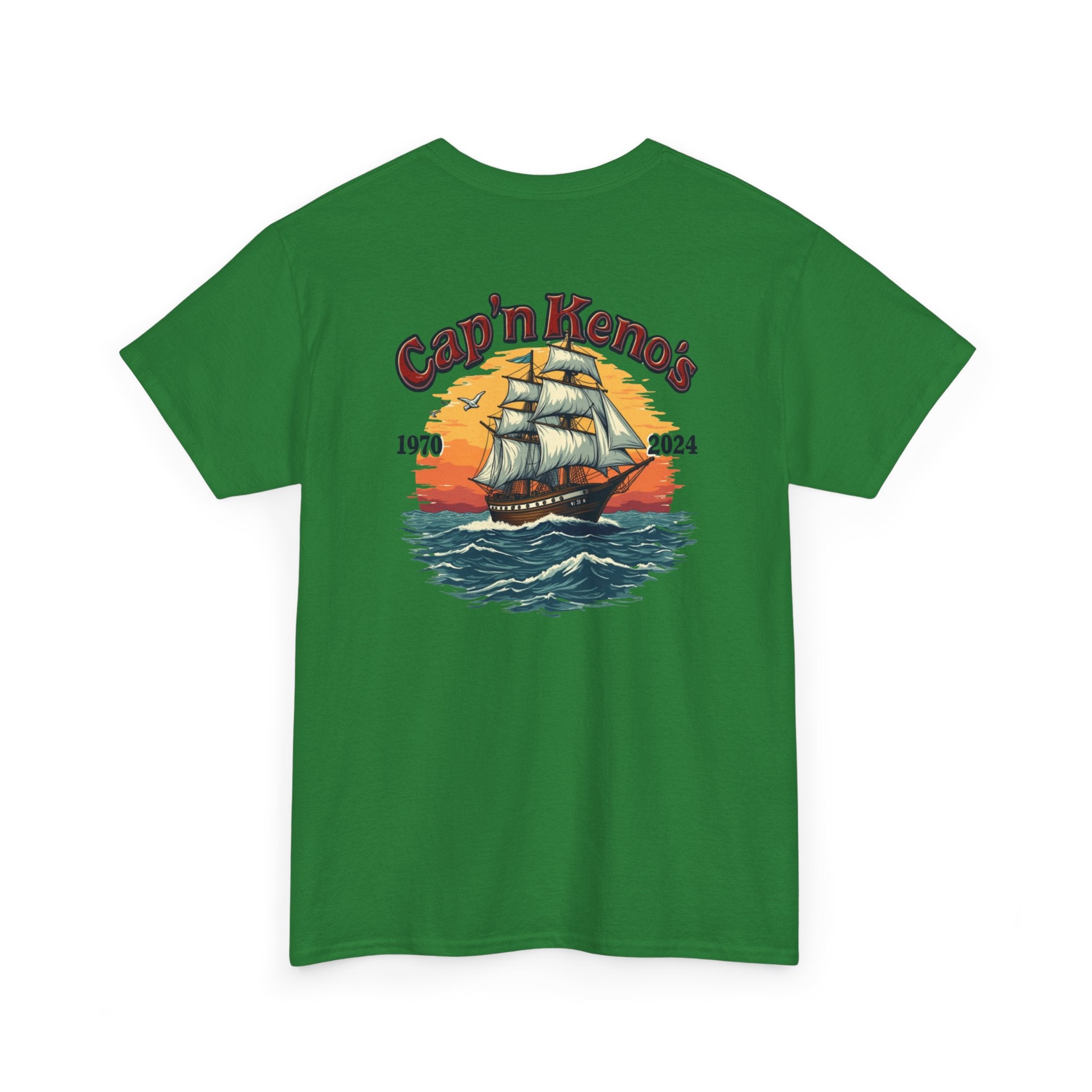 Cap'n Kenos Encinitas California Tribute Sailor Graphic Tee