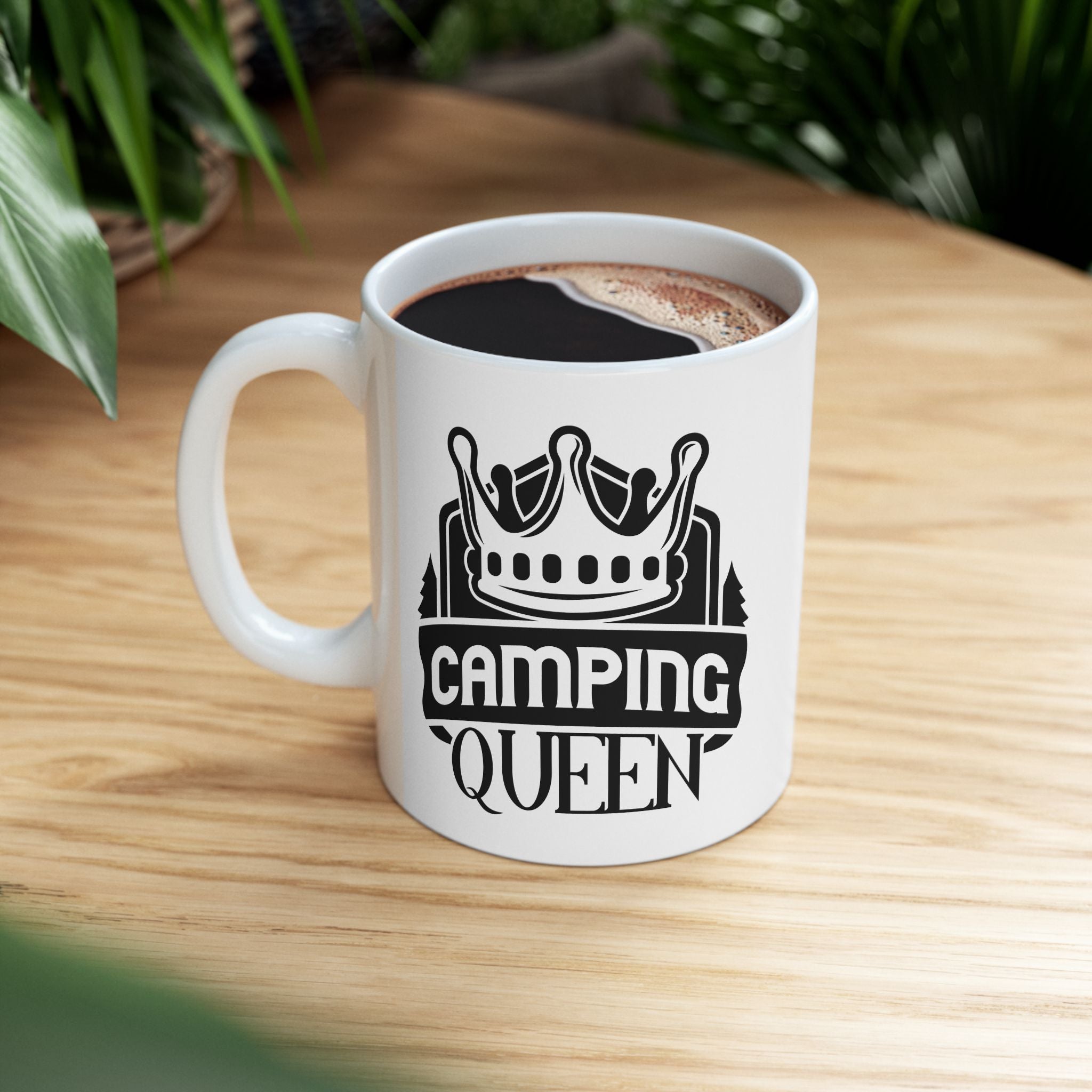 Copy of Copy of Copy of Copy of Camping Queen Women's Wife Girl Funny Cute Novelty Coffee Ceramic Gift Mug