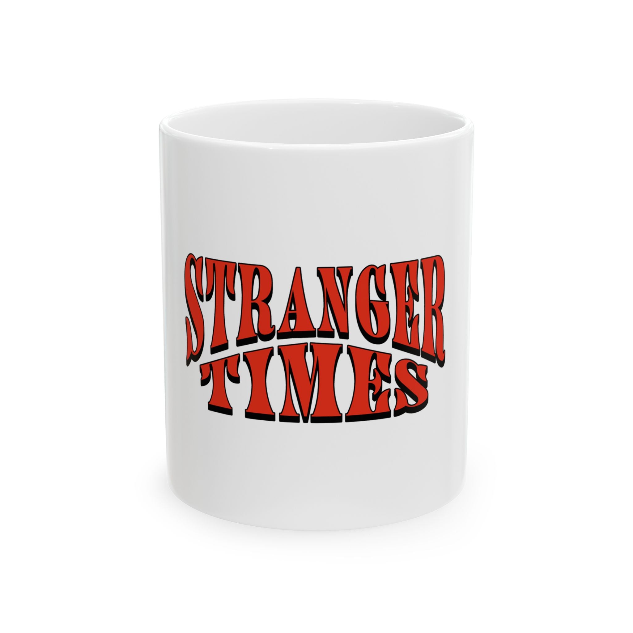 Stranger Times TV Show Graphic Novelty Ceramic Coffee Mug