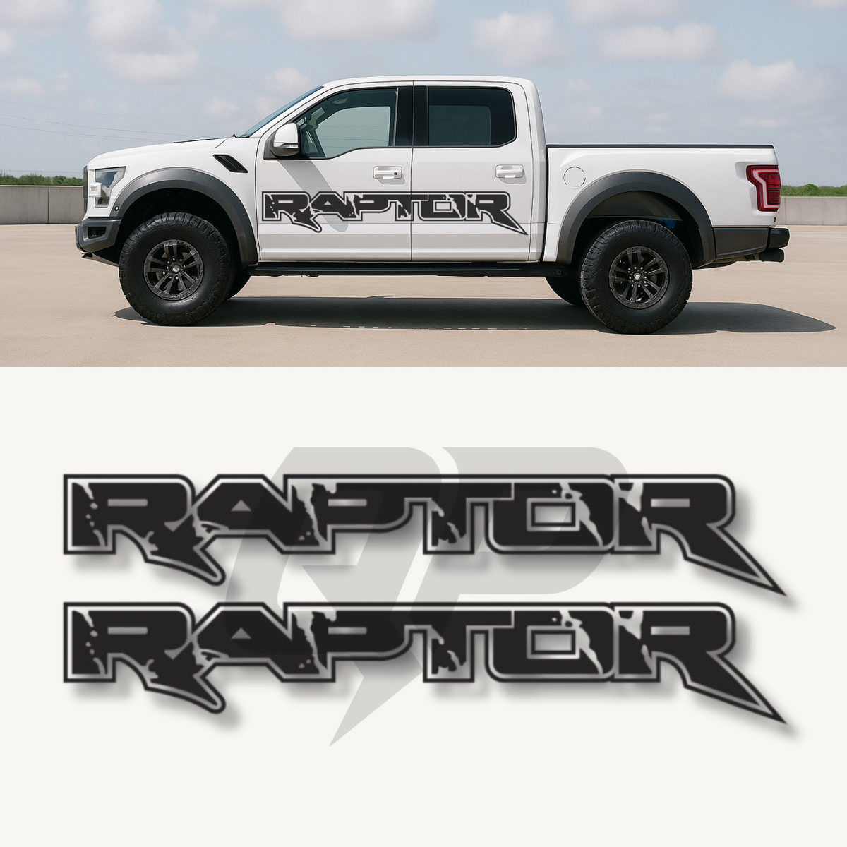 2017–2020 Ford Raptor Side Graphic Decal Set
