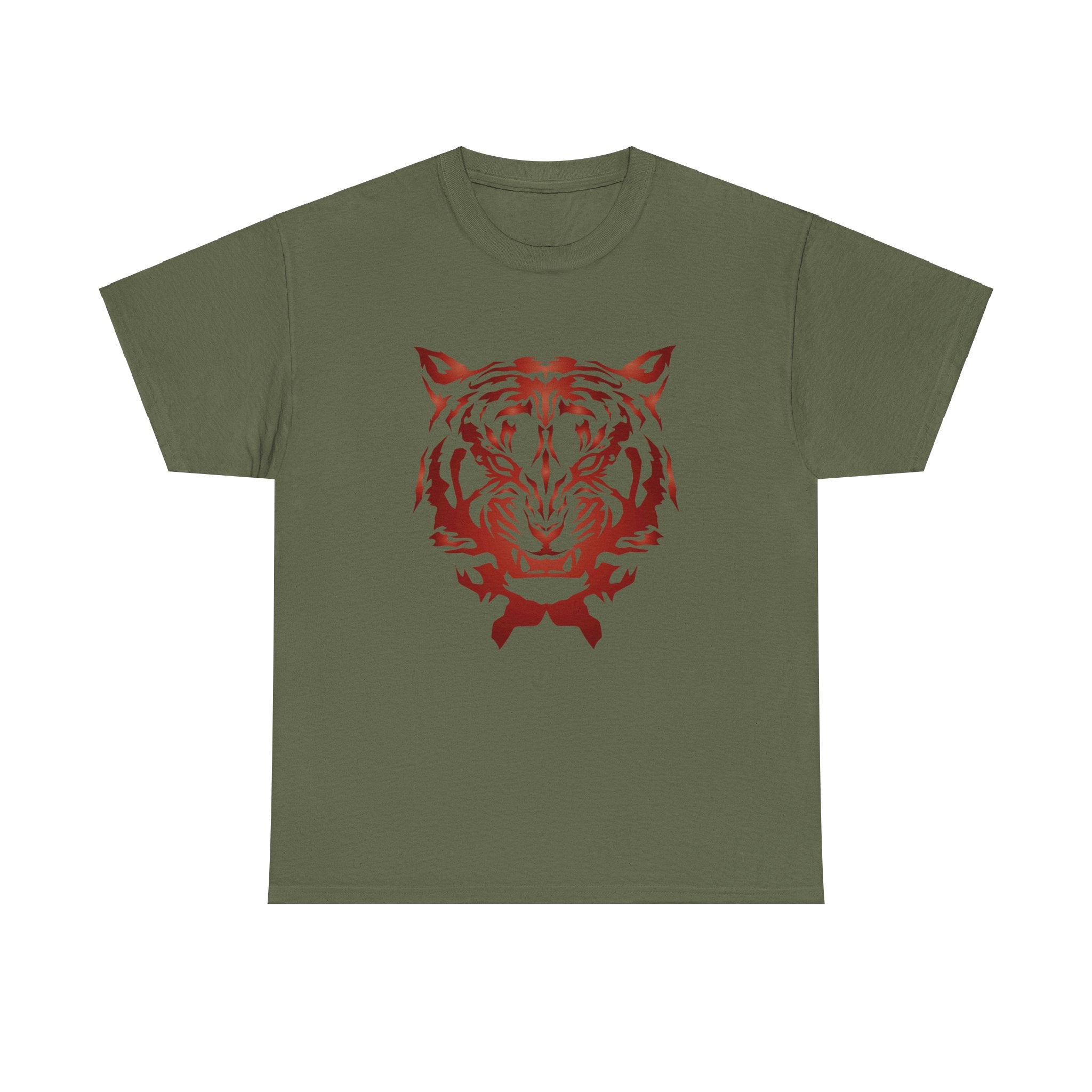 Red Tiger Animal Unisex T-Shirt