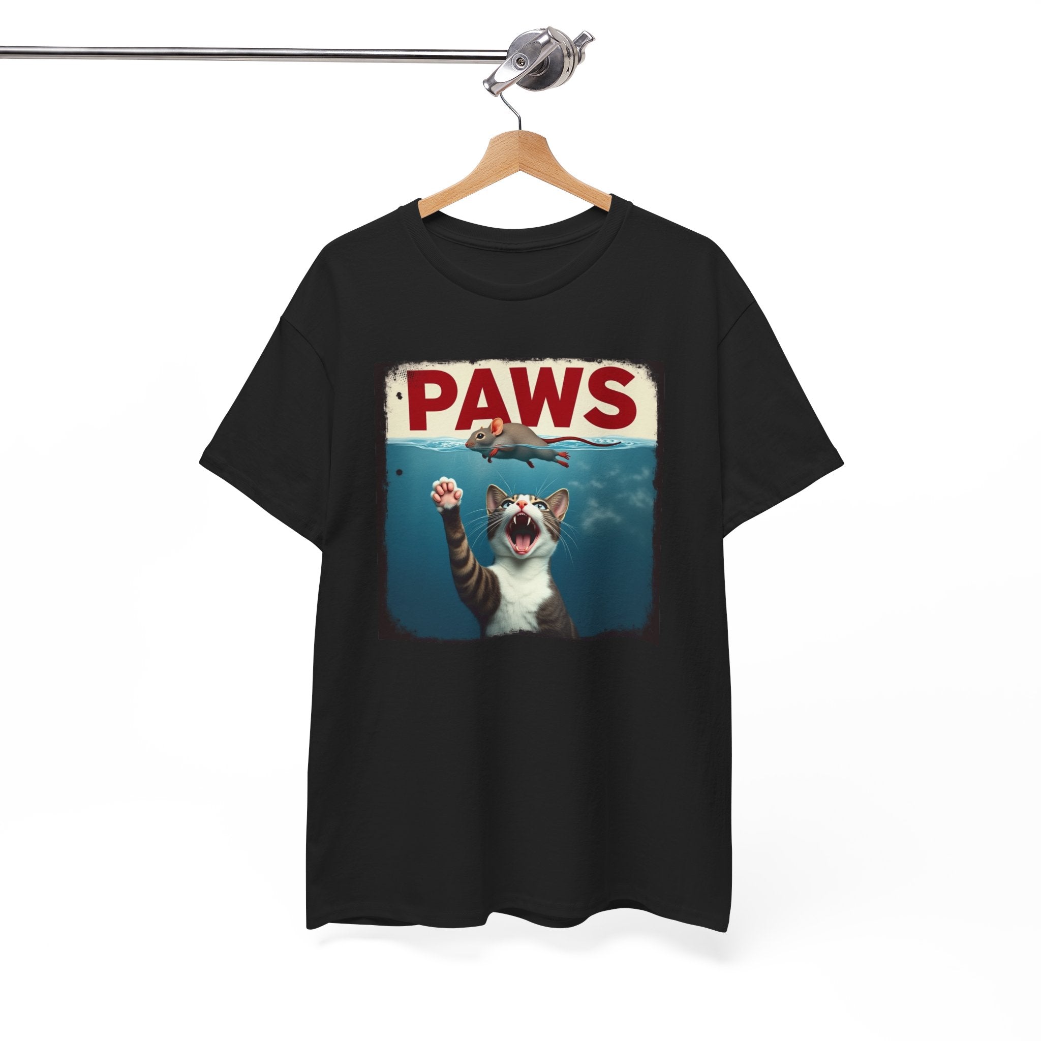 Funny Cute Kitten Paws Movie Spoof Kat Meme Unisex T-Shirt