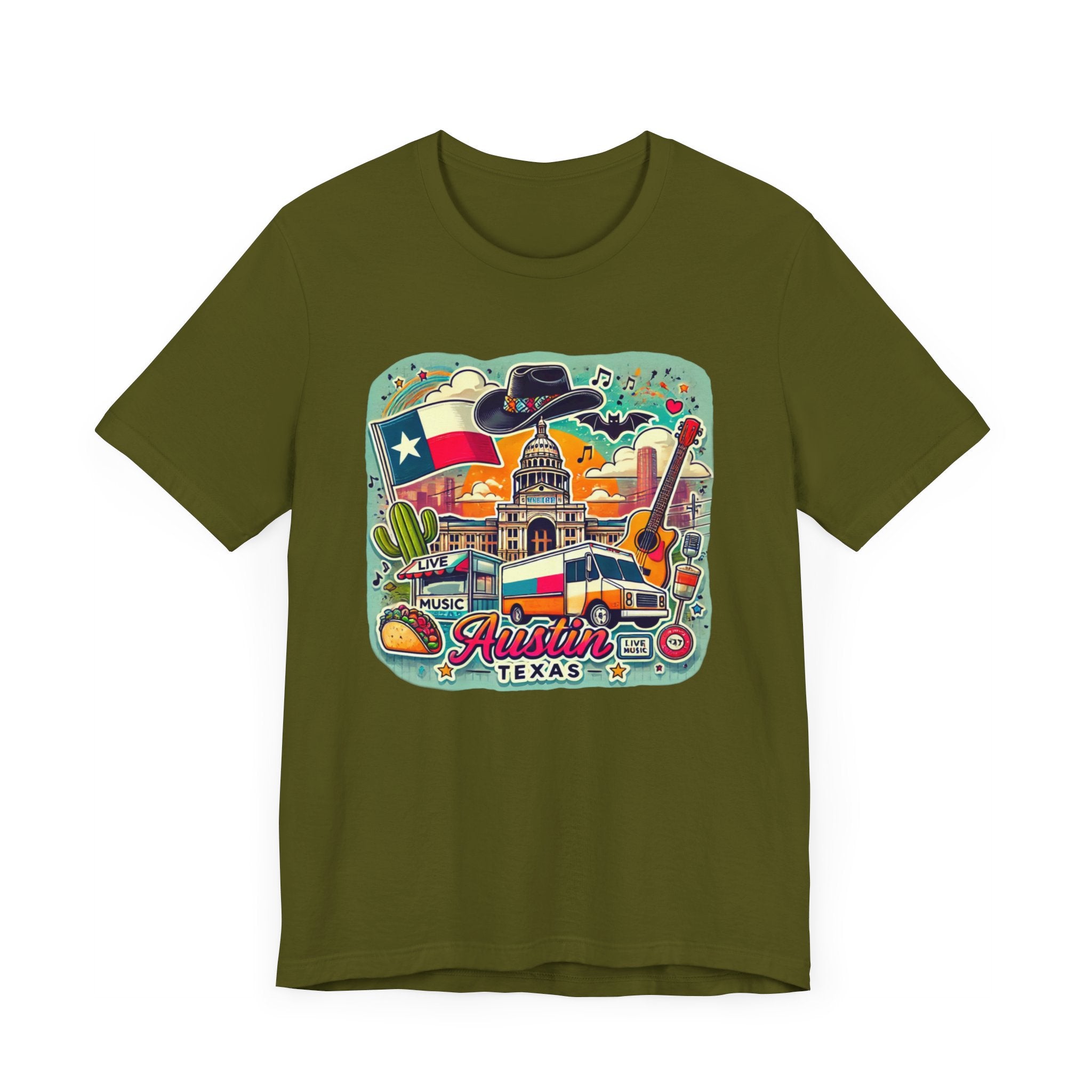 Austin Texas ATX Travel Souvenir Unisex T-Shirt