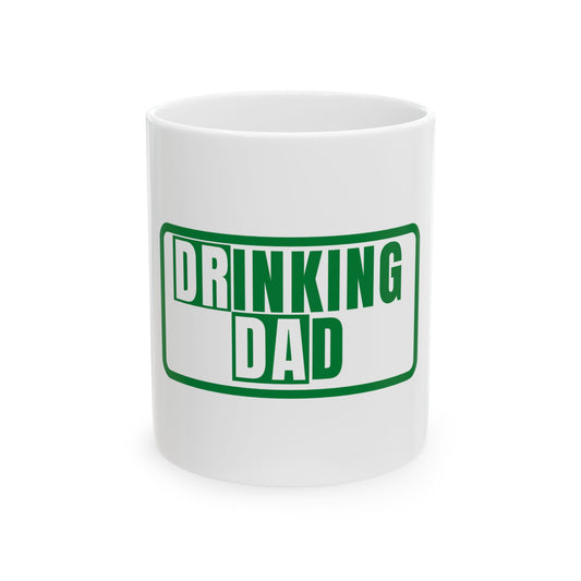 Funny Dad Fathers Day Gift Drinking Breaking Bad Ceramic Coffee Mug