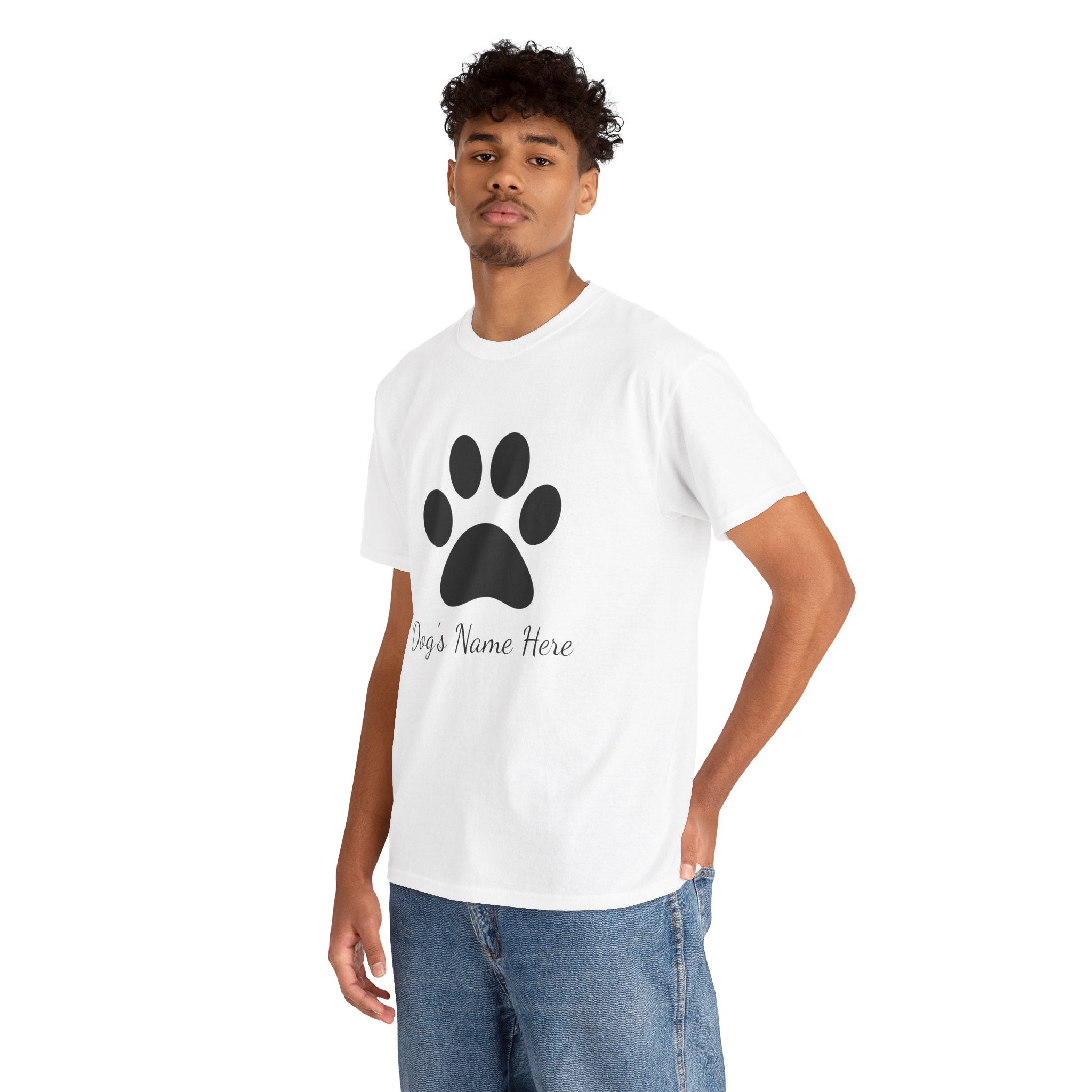 Copy of Custom Name Dog Lover Animal Paw Mens Womens Gift Shirt