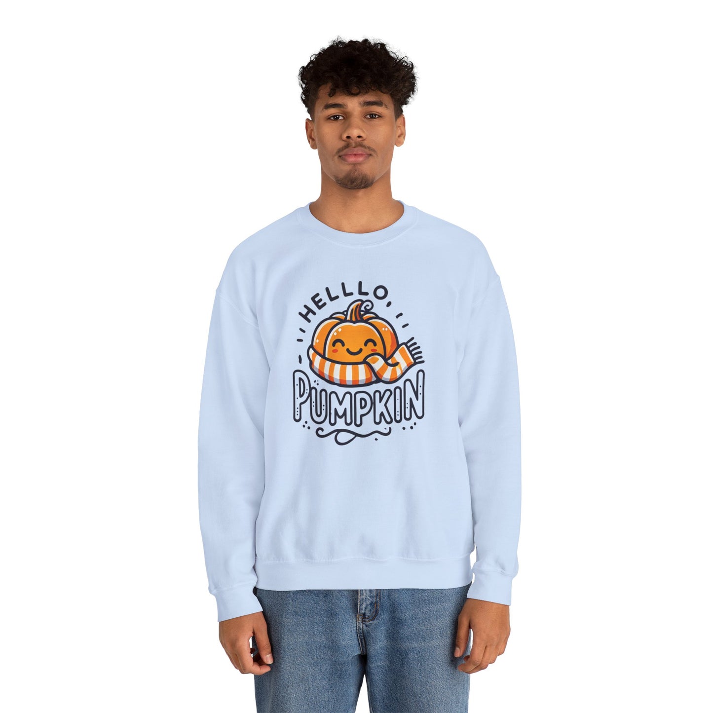 Hello, Pumpkin Smiling Pumpkin Sweatshirt