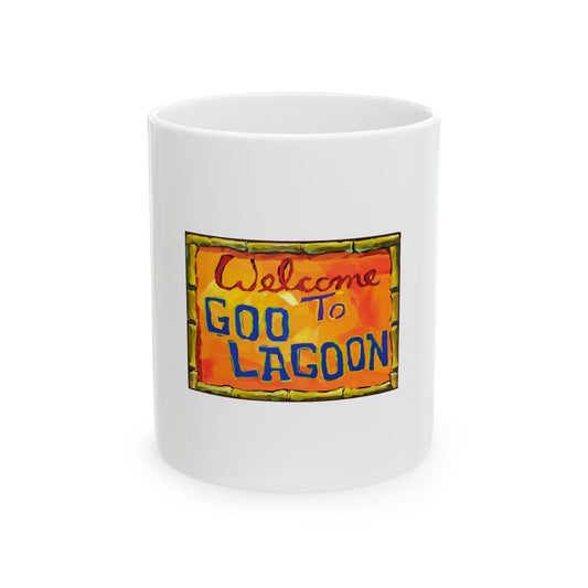 The Goo Lagoon Funny Cartoon Meme Graphic Novelty Ceramic Coffee Mug