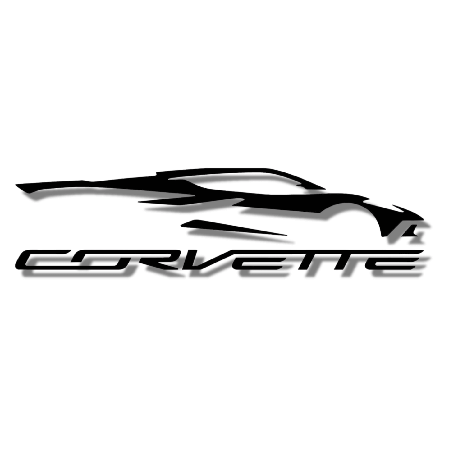 Calcomanía para Chevy C8 Corvette: vinilo premium de 15 a 114 cm 