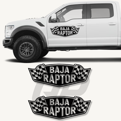 Ford Raptor Baja Decal Off Road Decal Graphic Kit - Set of 2