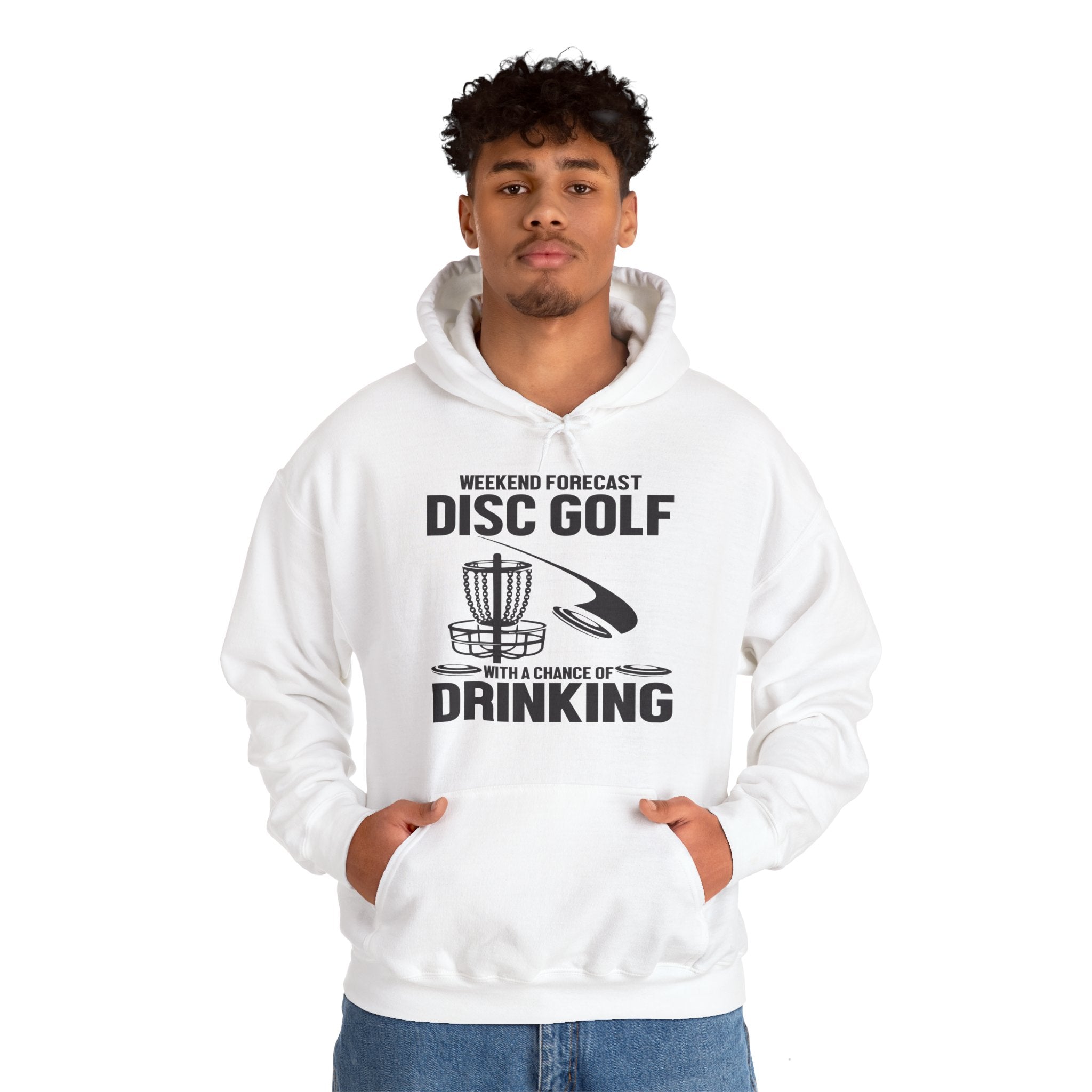 Funny Disc Golf Drinking Sport Unisex Hoodie