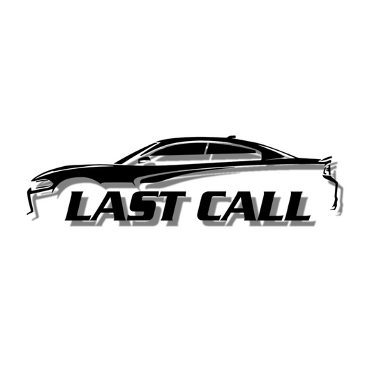 Last Call Dodge Charger Decal Sticker – 6" to 45" Premium Vinyl for Mopar Fans