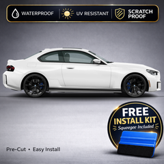 BMW M2 Double Rocker Stripe Decals - Side Stripe Kit Set of 2 (G87, 2023-Present)
