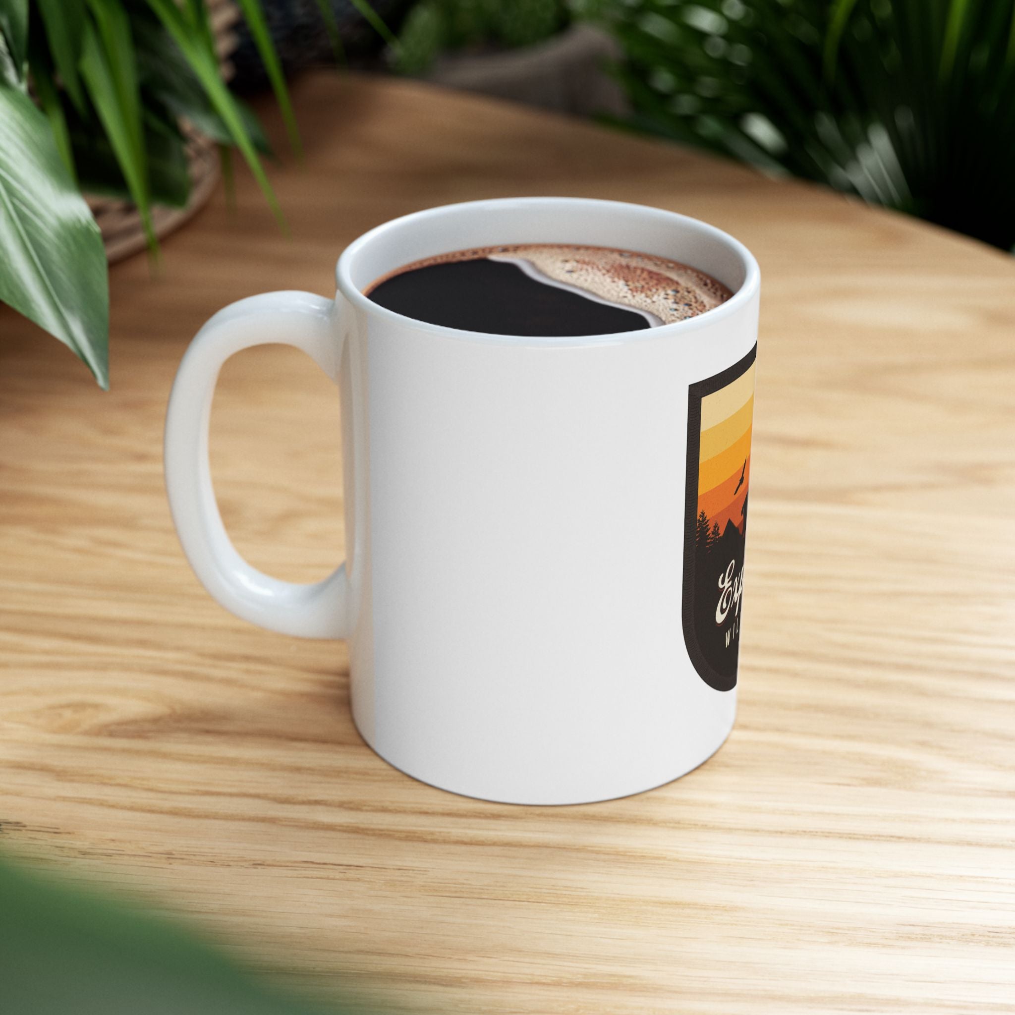 Camping Adventure Hunting Gift Graphic Novelty Ceramic Coffee Mug