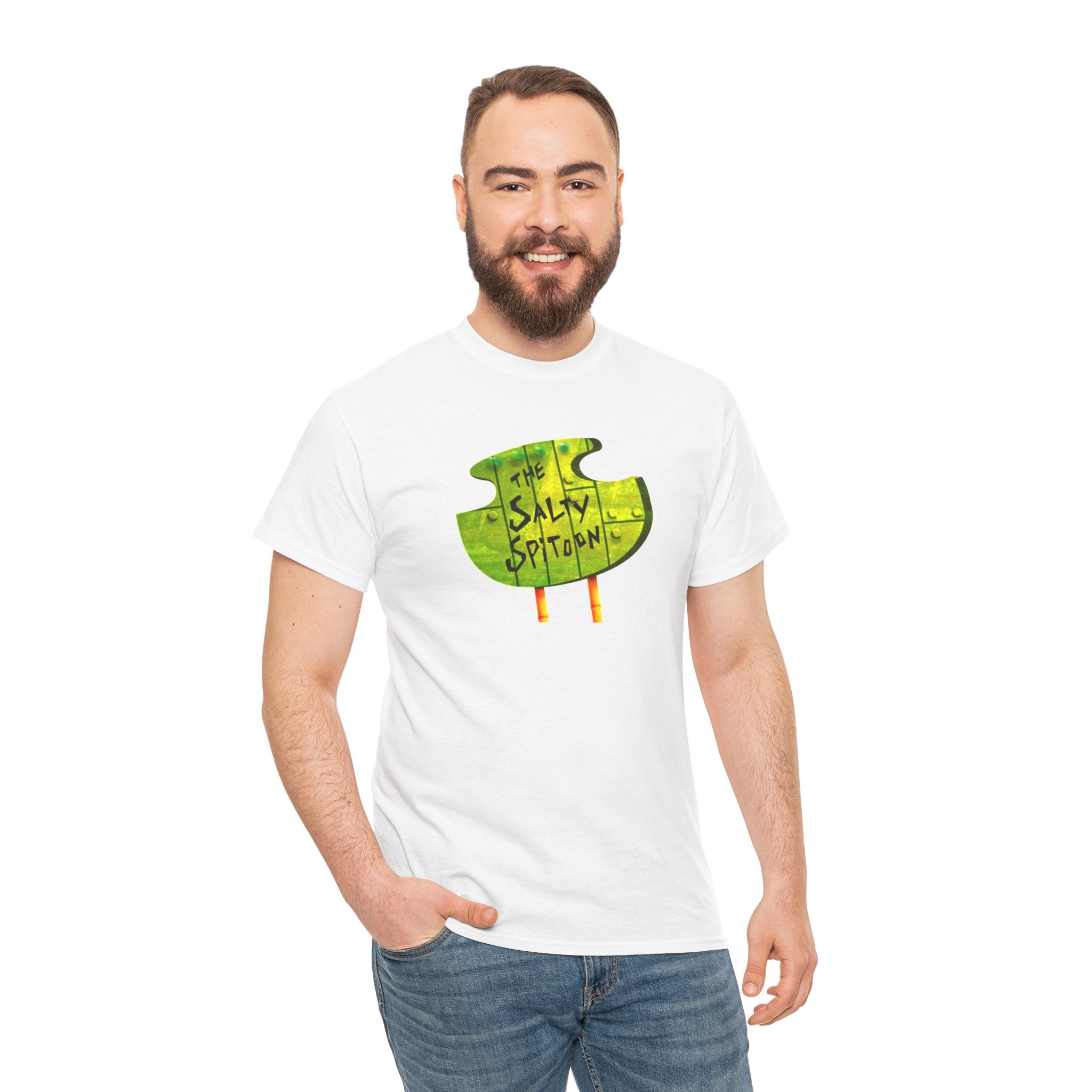 The Salty Spitoon Funny cartoon Meme Graphic Novelty Gift Unisex T-Shirt