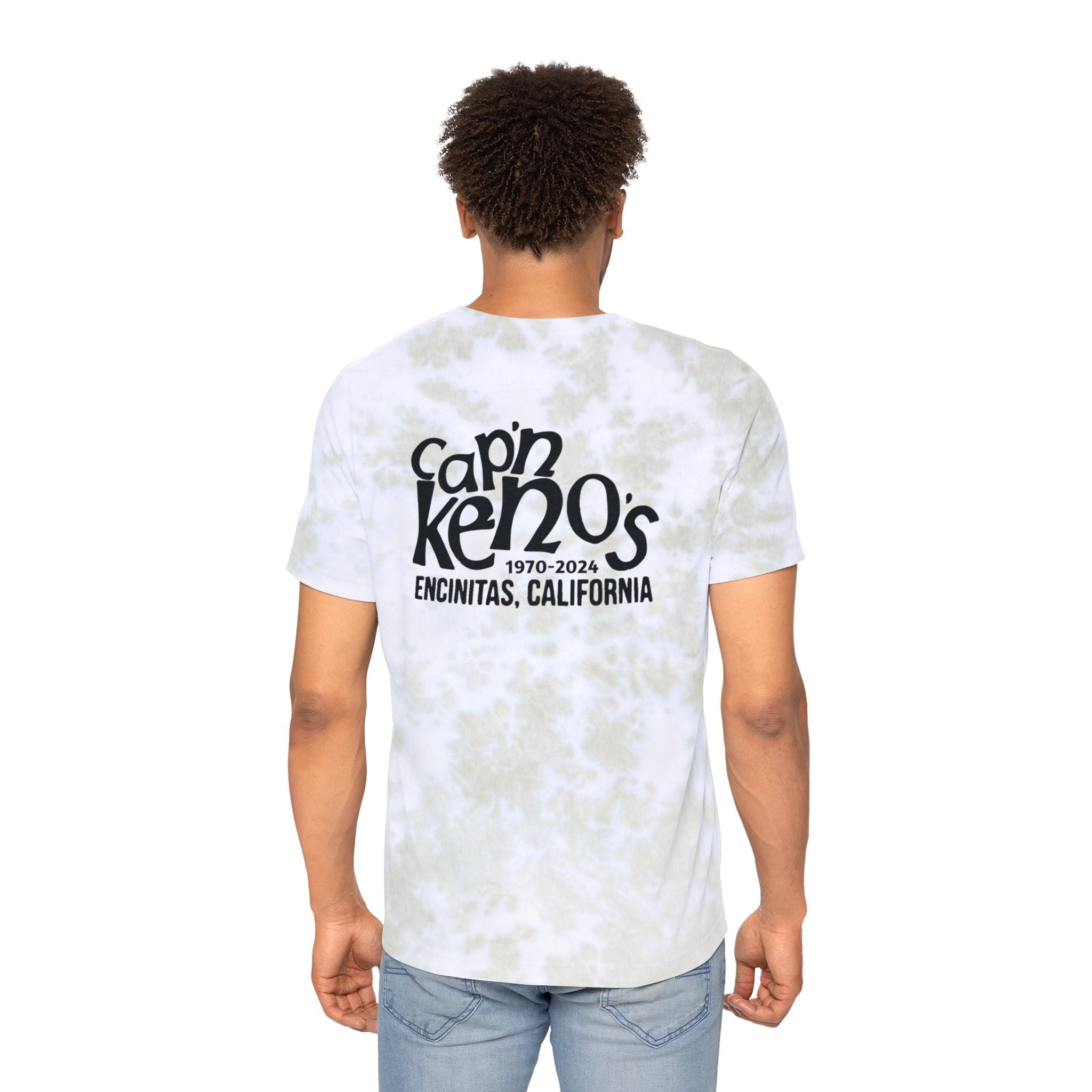 Cap'n Kenos Unisex Tie-Dyed T-Shirt