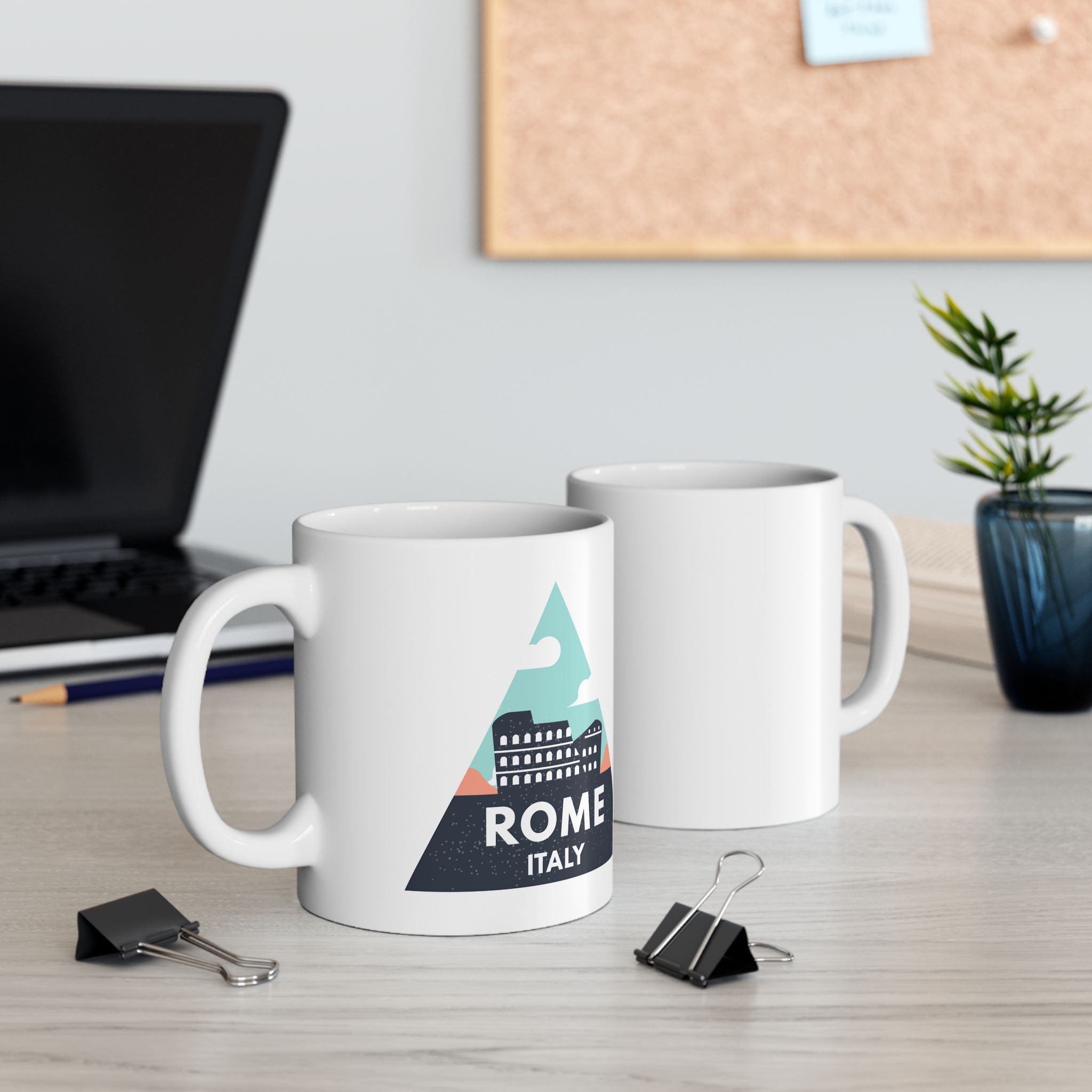 Italy Rome Souvenir Travel Gift Ceramic Coffee Mug