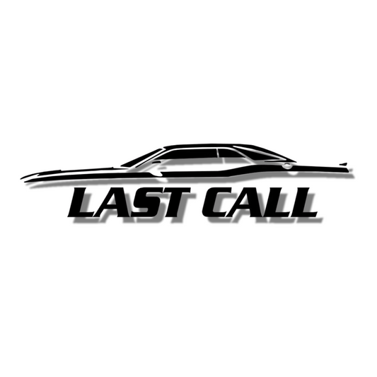 Last Call Dodge Challenger Decal Sticker – 6" to 45" Premium Vinyl for Mopar Fans (Copy)
