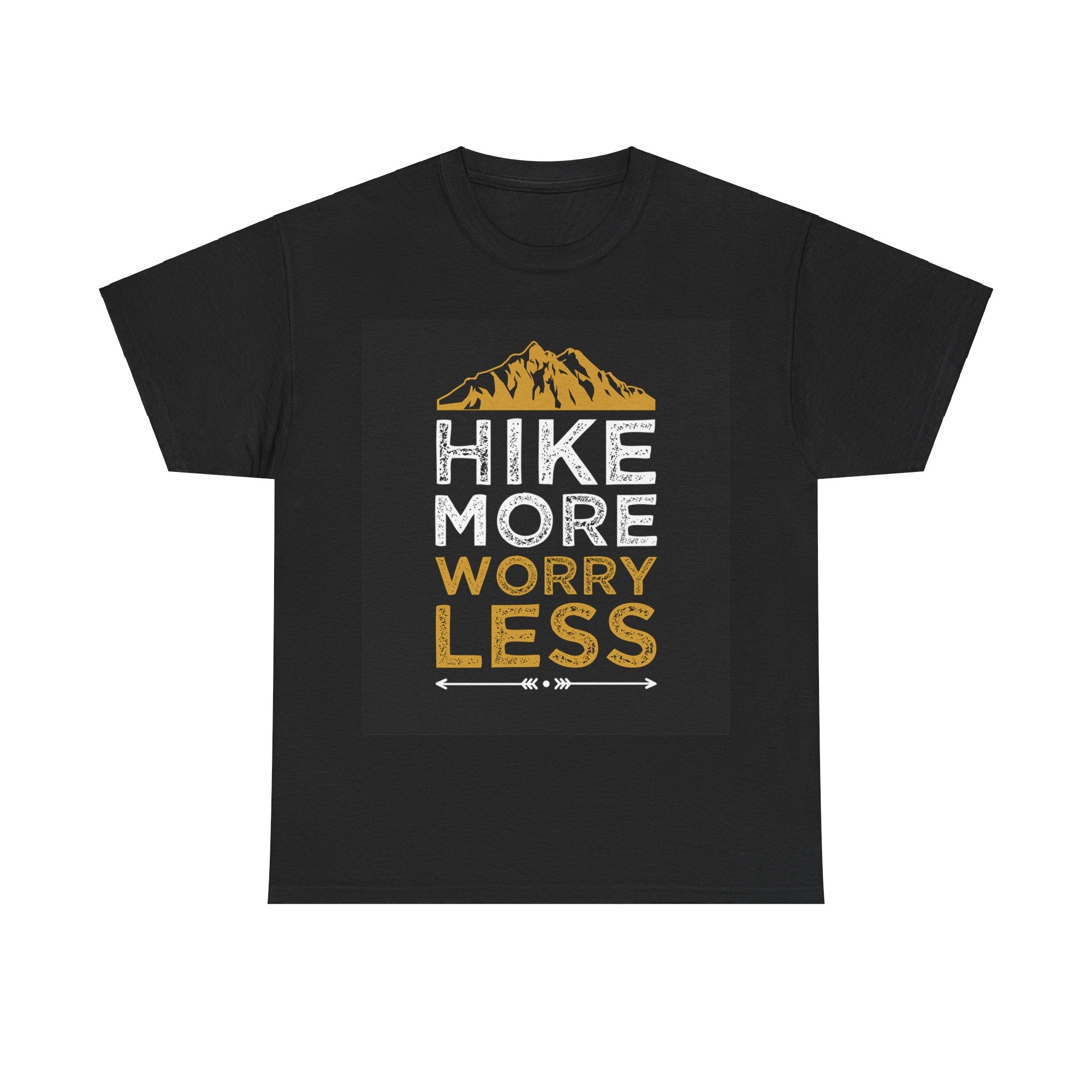 Hike More Worry Less Camping Outdoor Unisex Tee T-Shirt