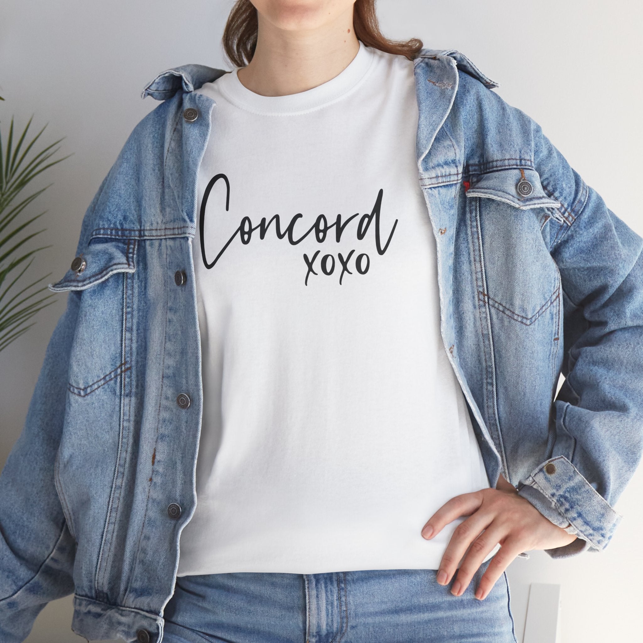 Concord North Carolina NC State Cursive Unisex T-Shirt