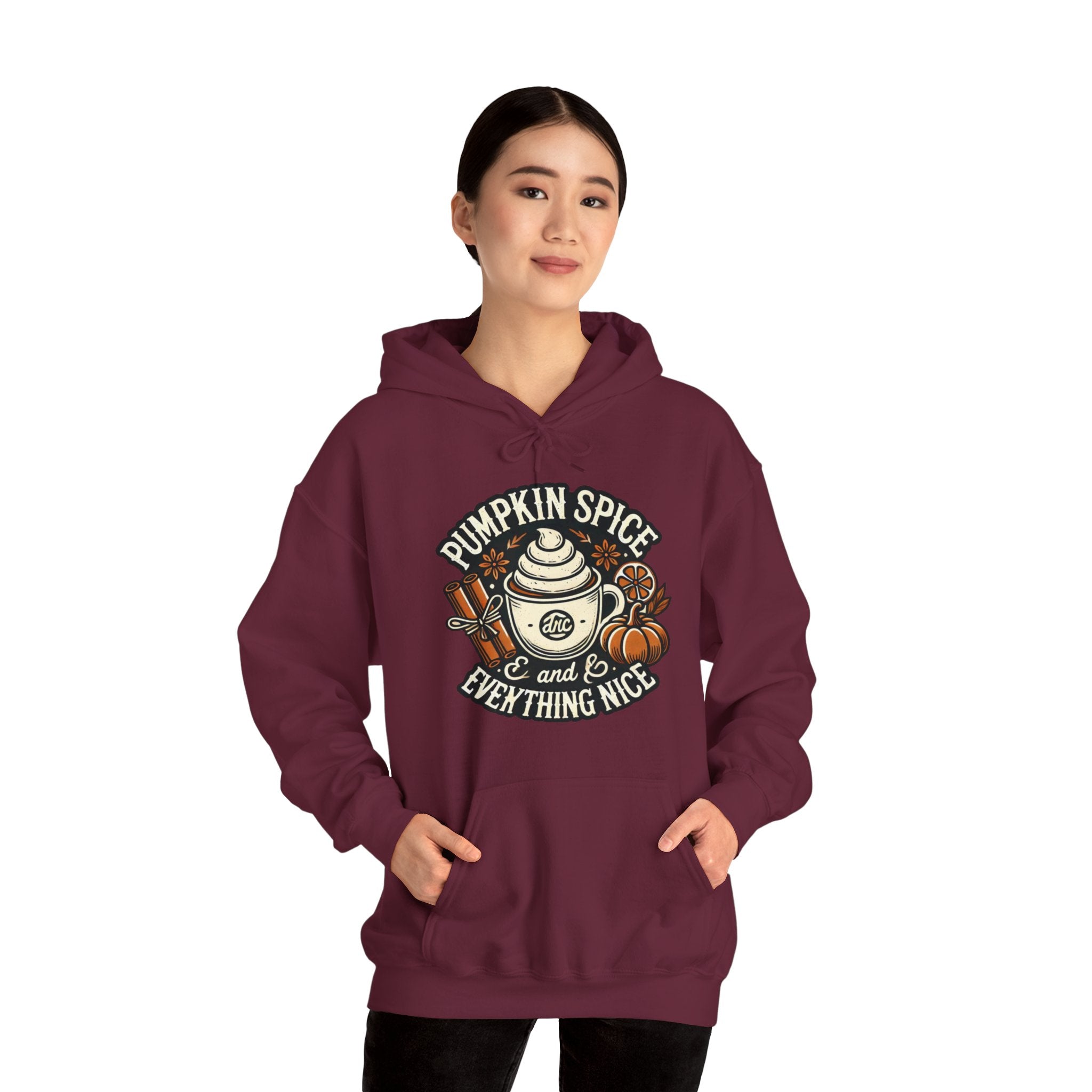 Pumpkin Spice and Everything Nice Coffee Cup Hoodie