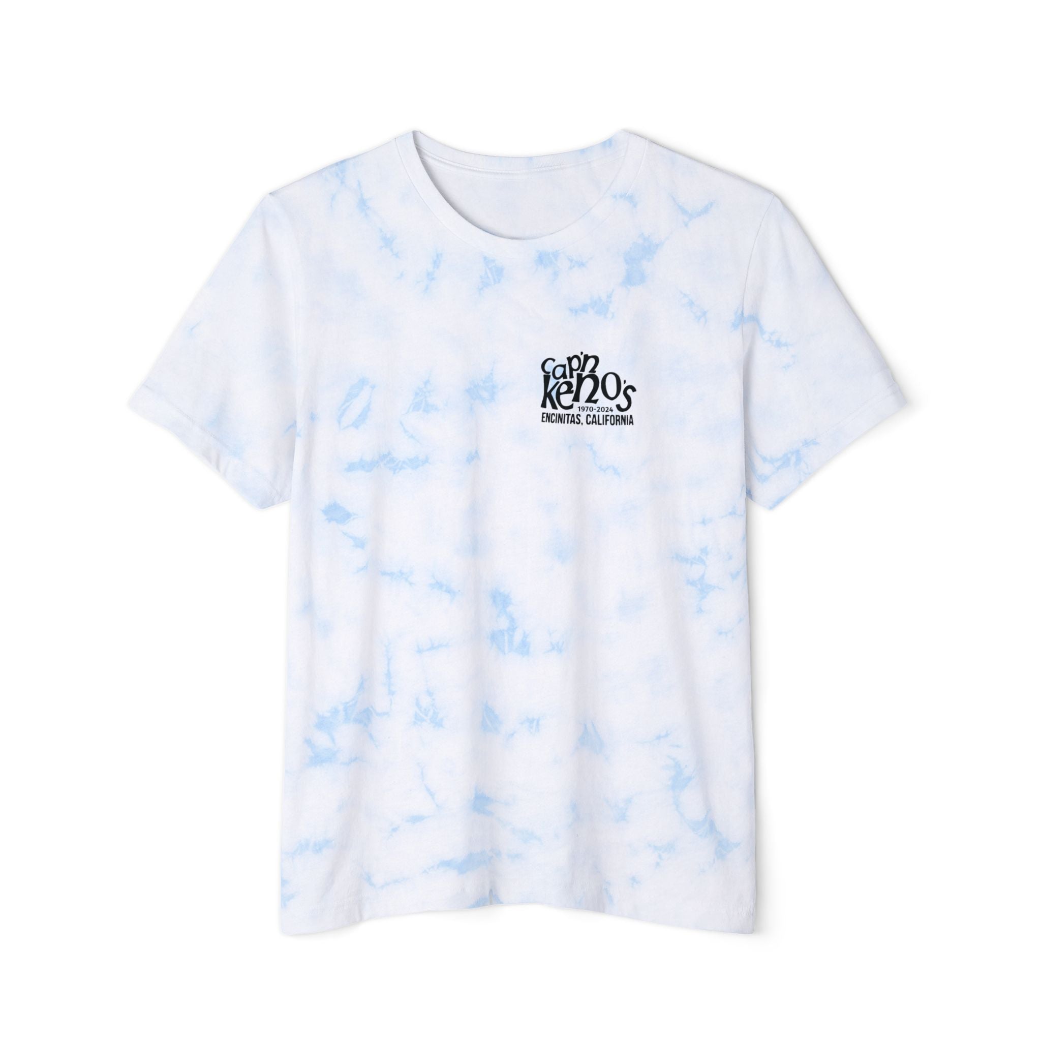 Cap'n Kenos Unisex Tie-Dyed T-Shirt