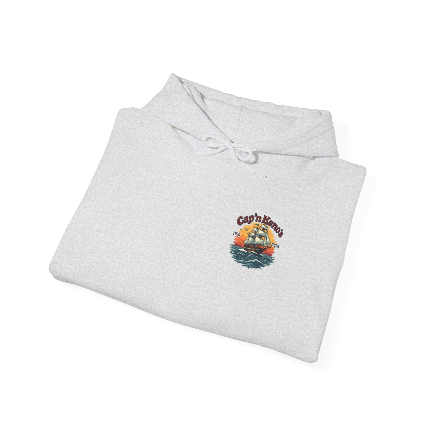 Cap'n Kenos Encinitas California Tribute Sailor Graphic Unisex Hoodie