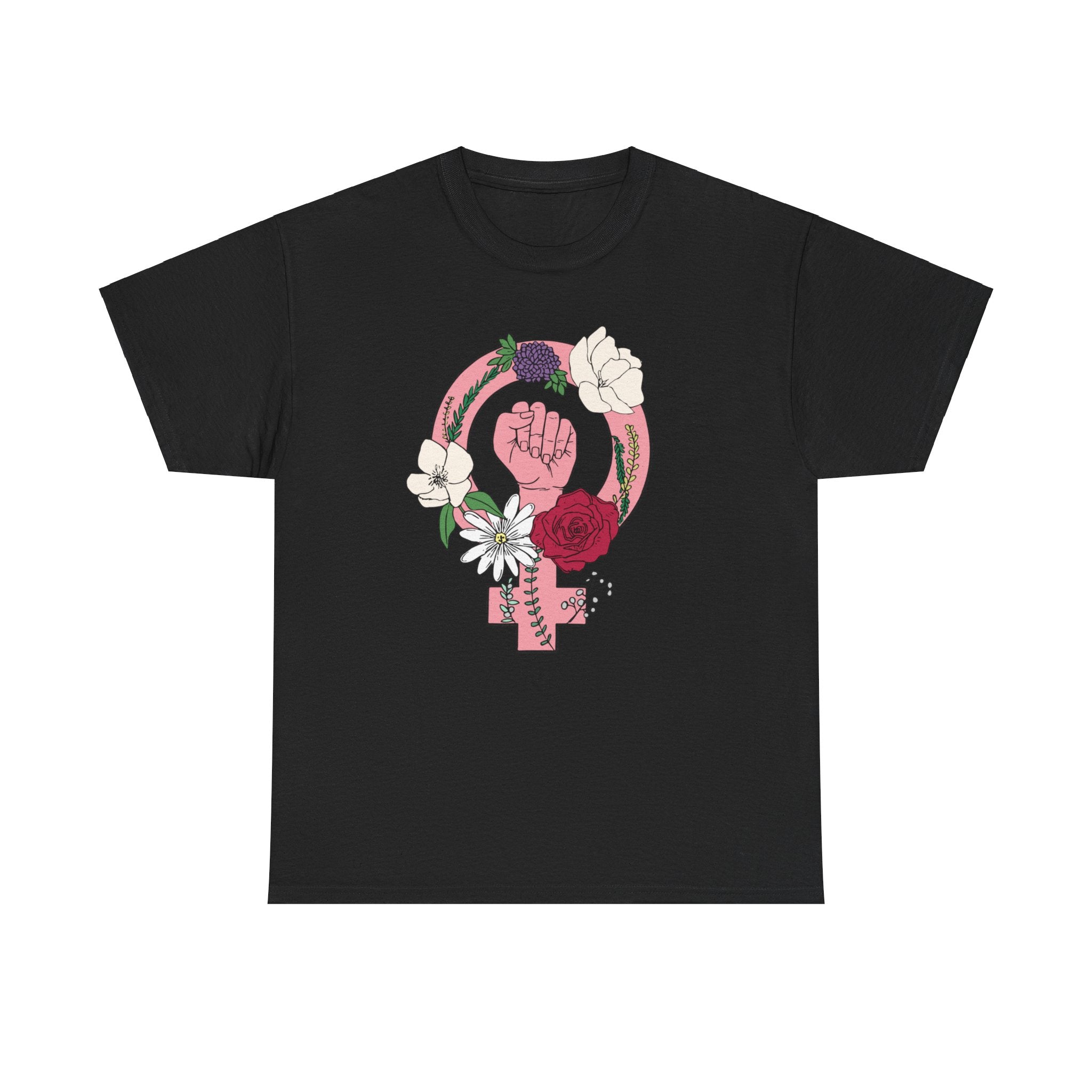 Women's Rights Feminist Girl Heavy Cotton T-Shirt