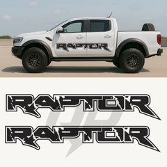Ford Ranger Raptor Full Side Decal Graphic Set