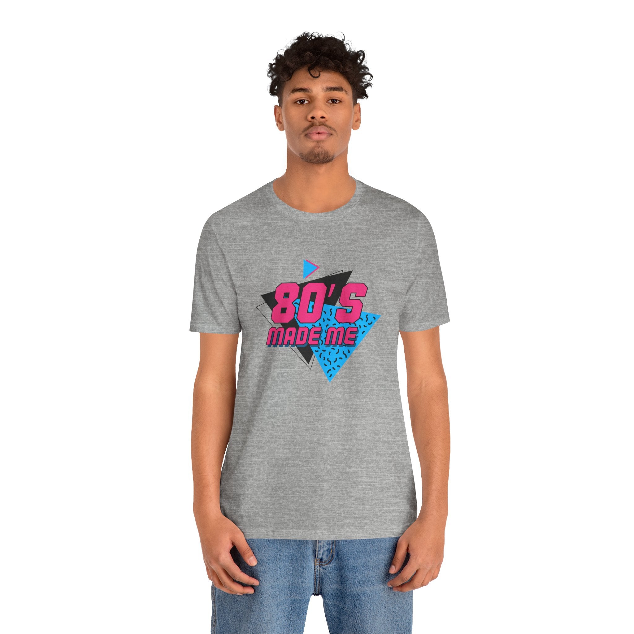 80's Made Me Unisex Novelty Graphic Tee