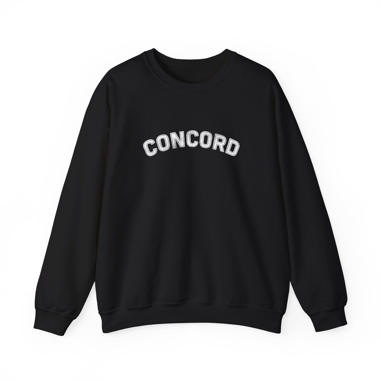 Concord North Carolina NC Curved Crewneck Sweatshirt