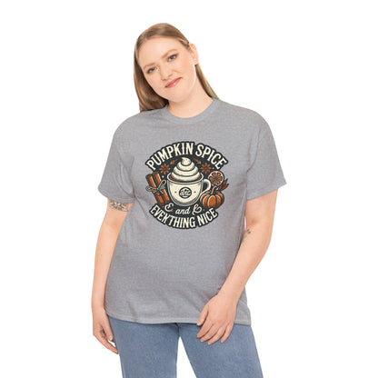 Pumpkin Spice and Everything Nice Coffee Cup T-Shirt