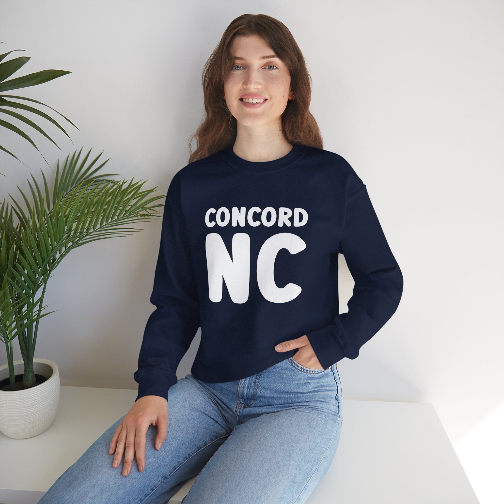 Concord North Carolina NC State Crewneck Sweatshirt