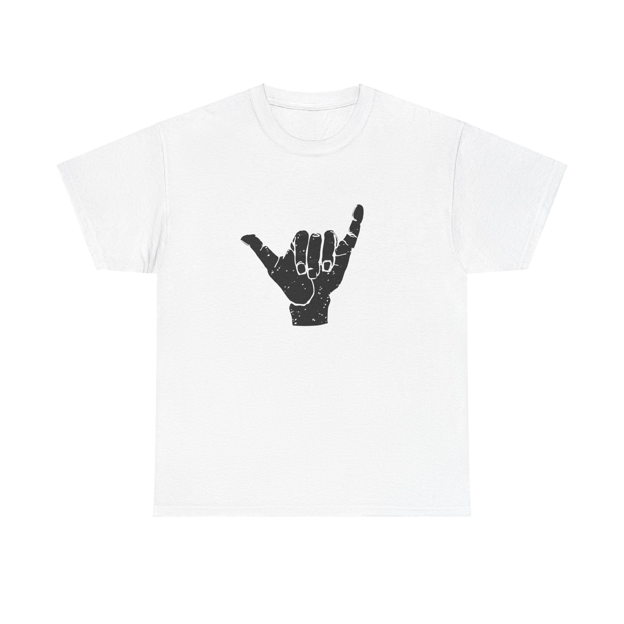 Shaka Gesture Surfing Mens Womens Unisex T-Shirt